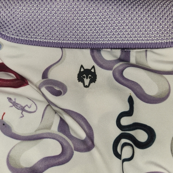 Greyson Golf Polo Snake Print Size XL - Picture 4 of 4